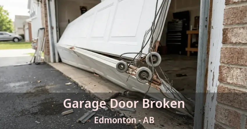 Garage Door Broken Edmonton - AB Garage Door Broken Edmonton - AB