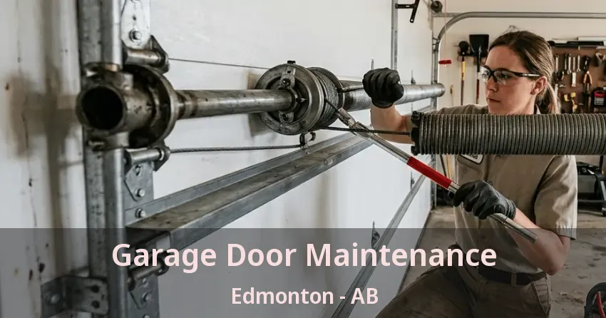 Garage Door Maintenance Edmonton - AB Garage Door Maintenance Edmonton - AB