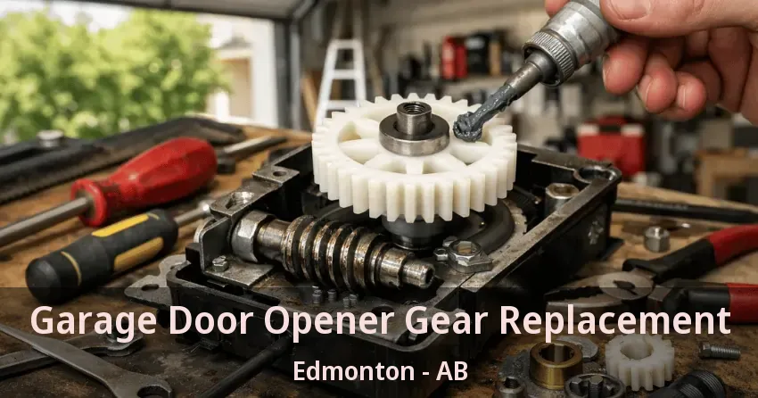 Garage Door Opener Gear Replacement Edmonton - AB