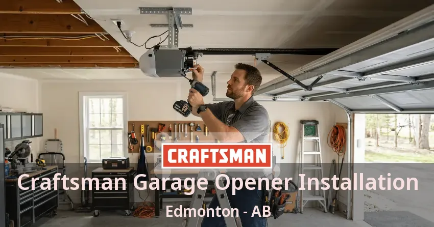 Craftsman Garage Opener Installation Edmonton - AB Craftsman Garage Opener Installation Edmonton - AB