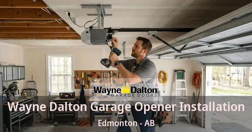 Wayne Dalton Garage Opener Installation Edmonton - AB