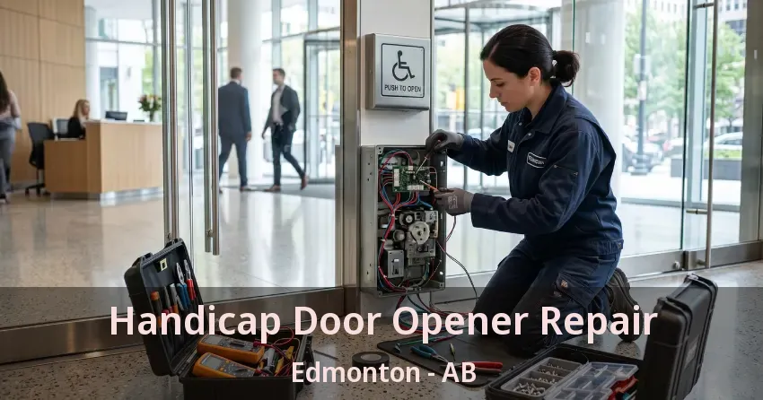Handicap Door Opener Repair Edmonton - AB