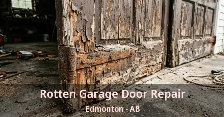 Rotten Garage Door Repair Edmonton - AB Rotten Garage Door Repair Edmonton - AB